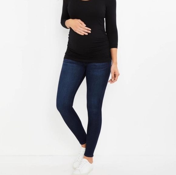 AG ADRIANO G JEANS SECRET FIT BELLY SUSTAINABLE LEGGING ANKLE MATERNITY Small - Picture 2 of 12